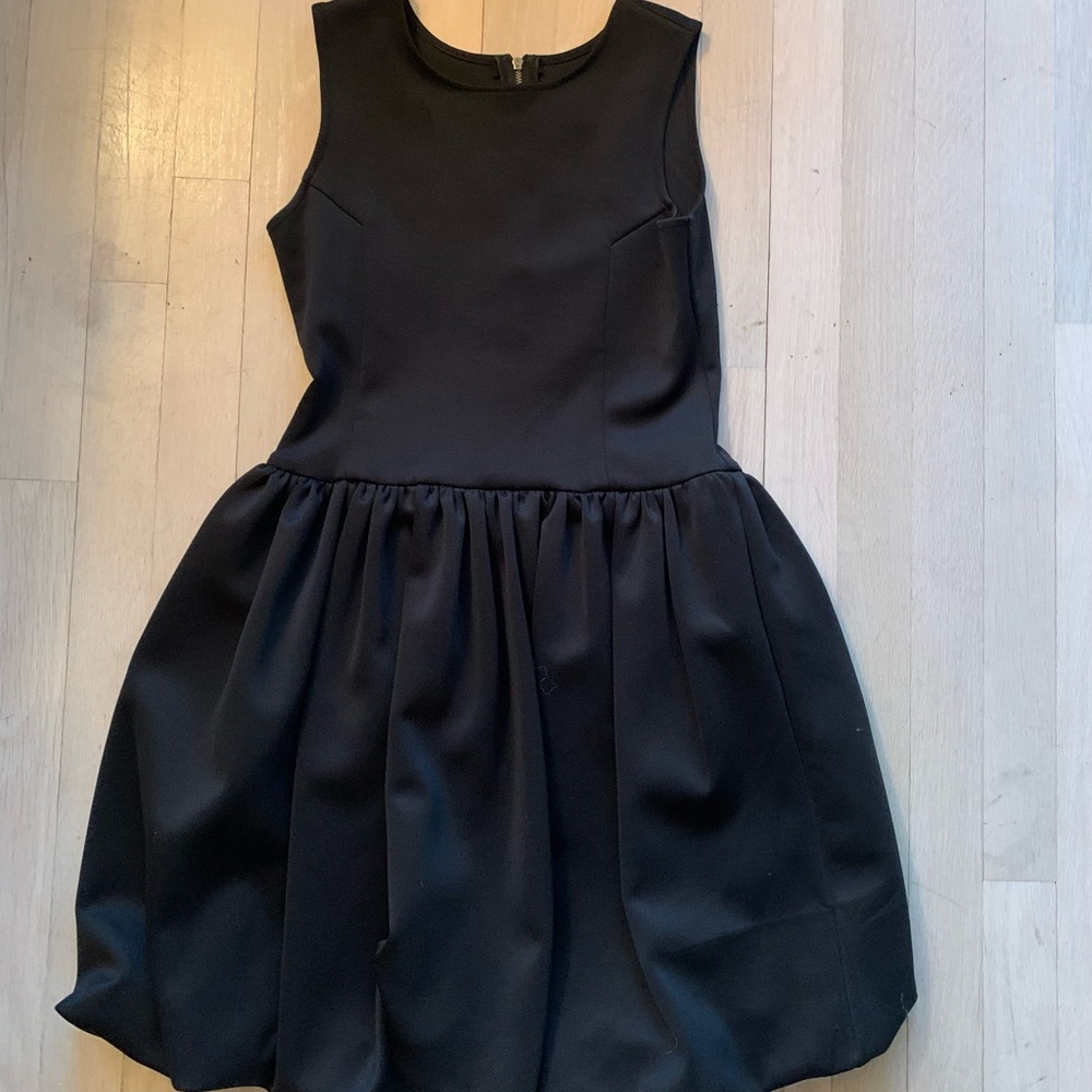 Elegant French Designer Black Girls Party Dress